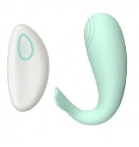 Taiwan OMYSKY - Happy Dolphin Wireless Vibrator Eggs (Chargeable - Blue)